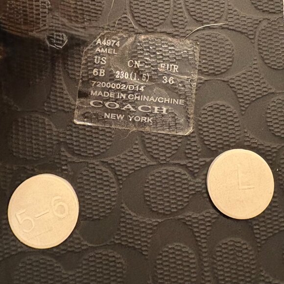 Coach Flip Flops with Bow Detail - Picture 5 of 5